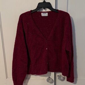 Old Navy Women's hot pink Cardigan